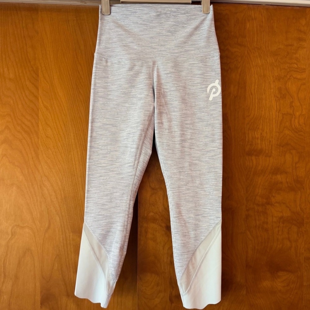 Lululemon Peloton Wunder Under Crop High-Rise *Roll Down Scallop Luxtreme 23"